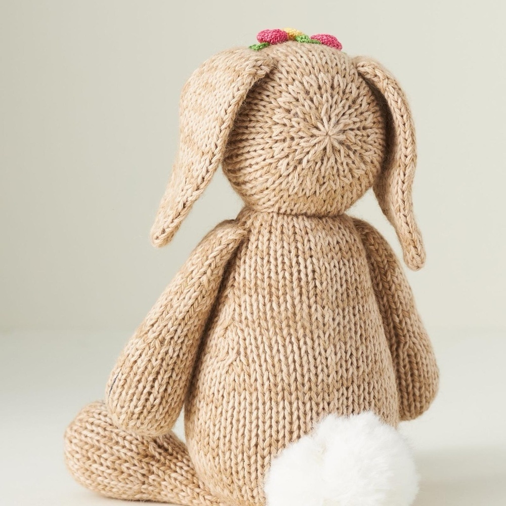 NWT Anthropologie Melange Collection Stuffed Bunny - Picture 3 of 3